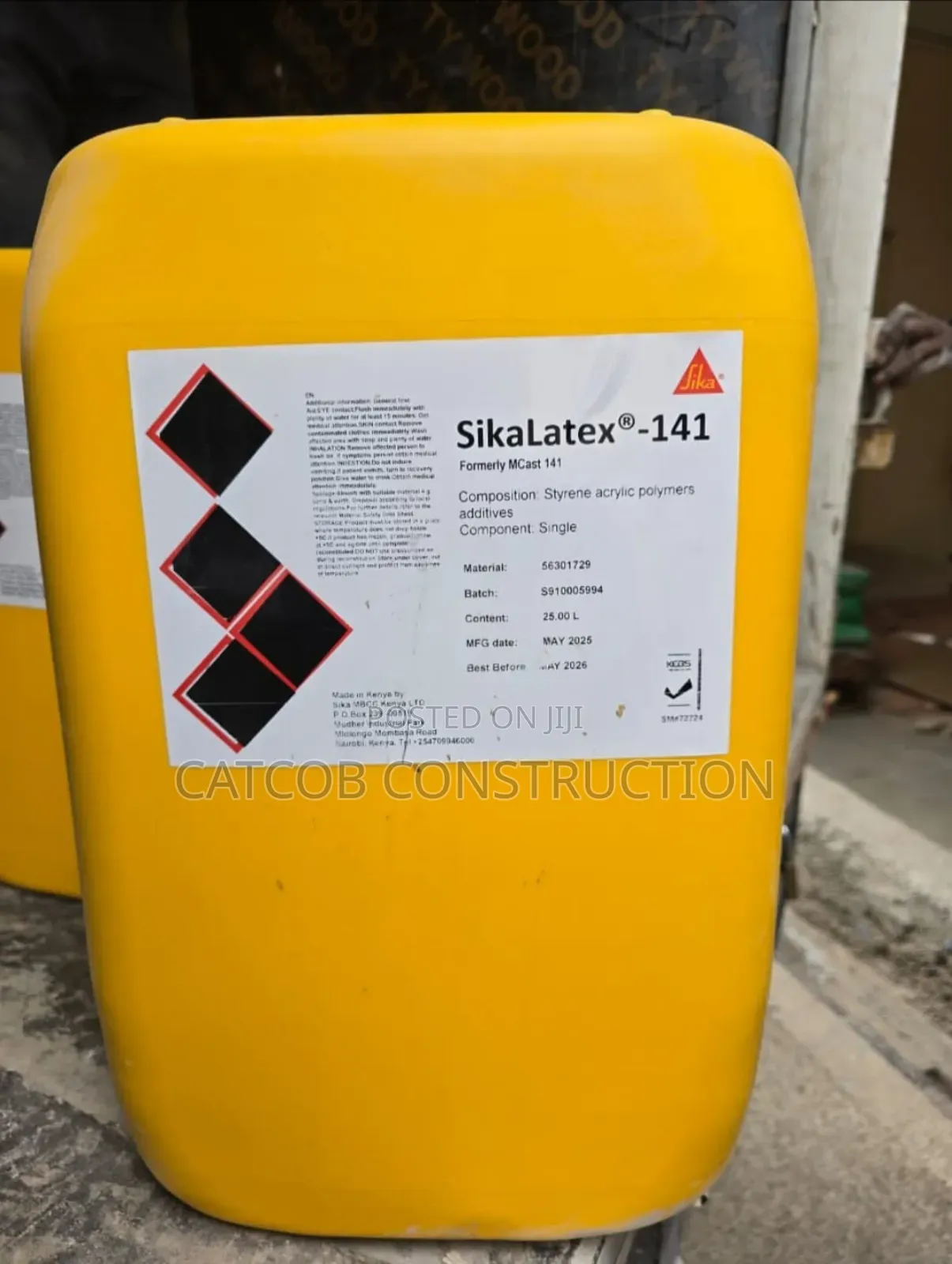 Sika Latex 141 Multi-purpose Liquid Waterproof &
Bond Agent