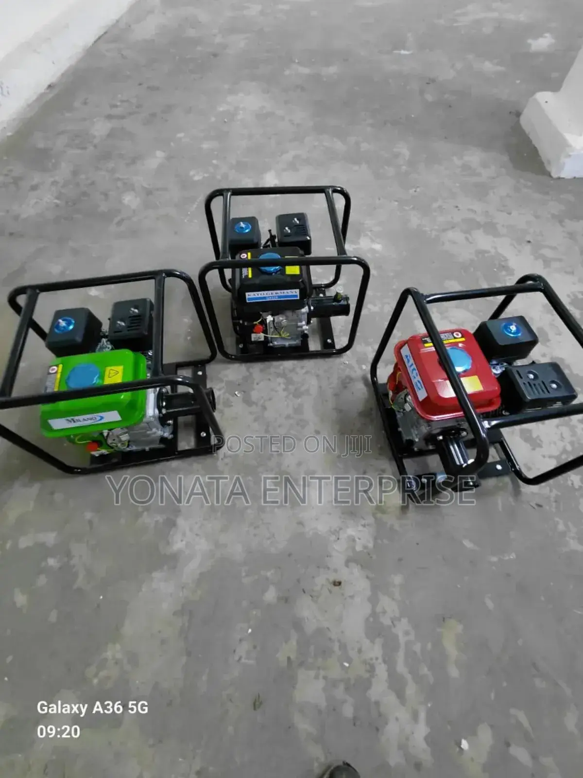 Concrete Vibrators (Aico, Kato Germany and Astramilano Brands)