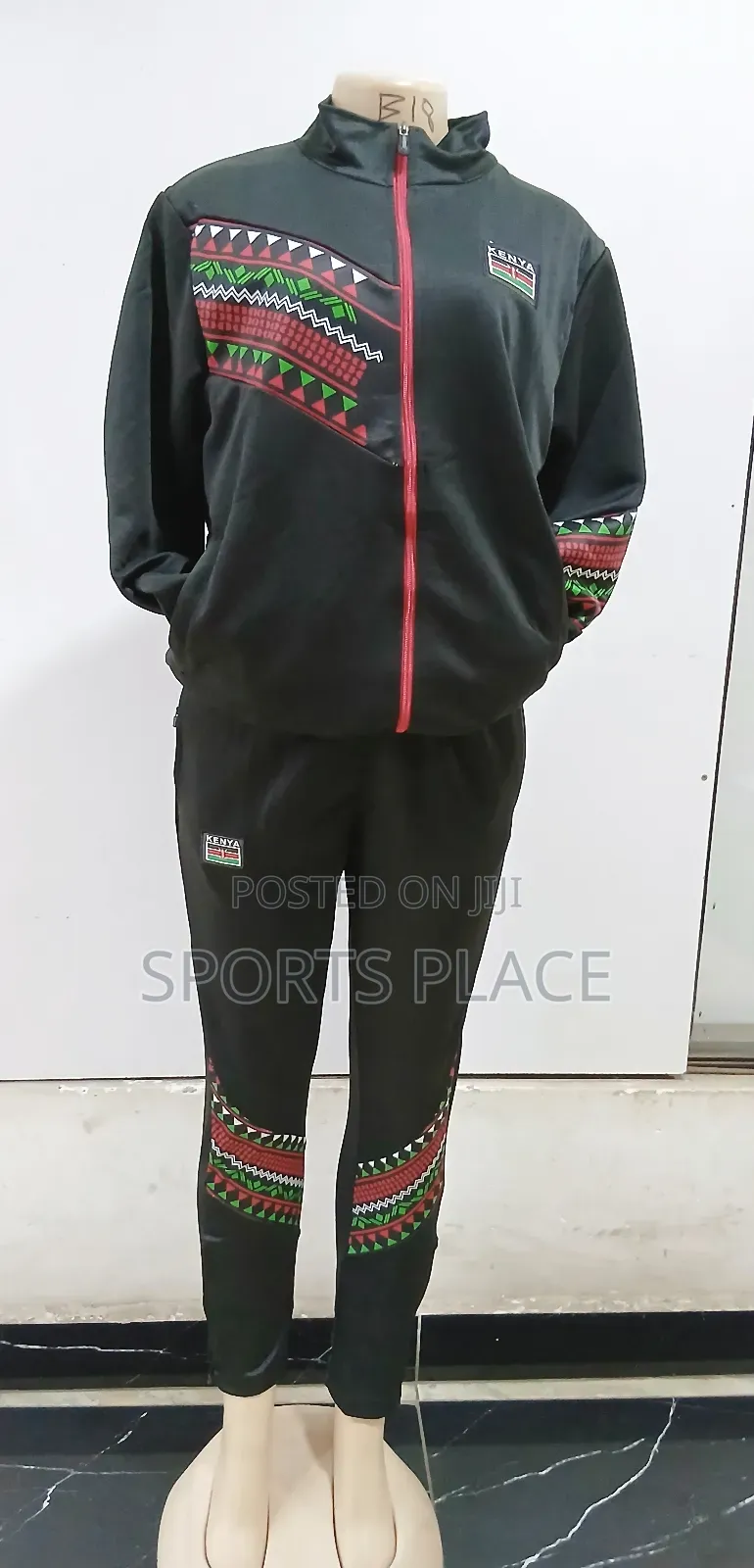 Kenya Black National Team Tracksuit