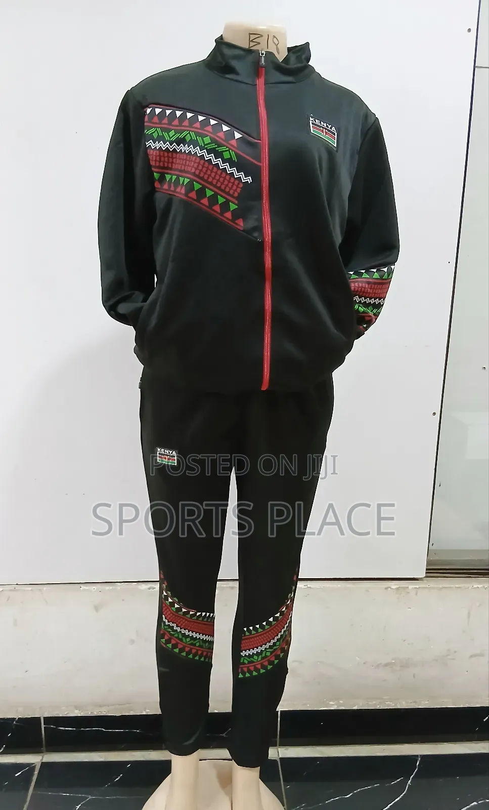 Kenya Black National Team Tracksuit