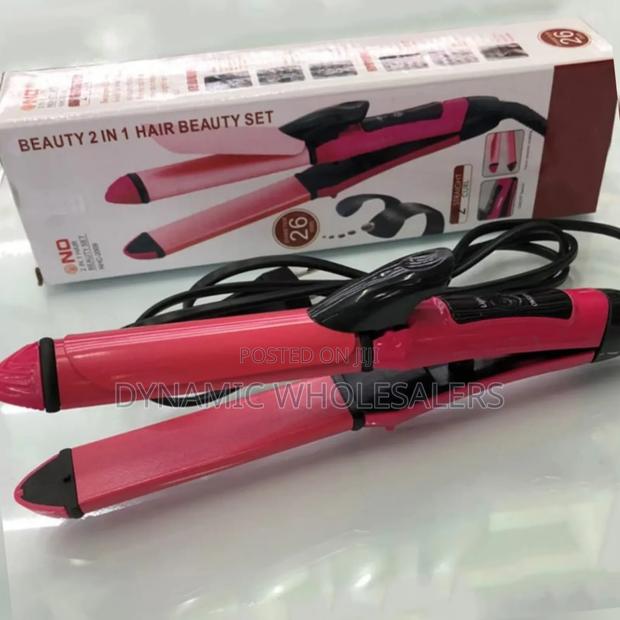 *Nova 2in1 Hair Flat Iron and Tong (26mm)* - main view
