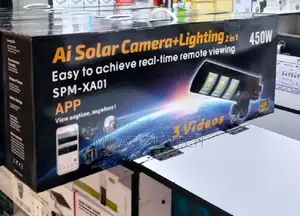 Solar Dual Camera + Lighting 2 in 1 Floodlights 4g