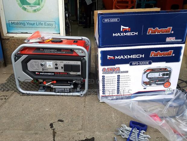 Gasoline Generator -Single Phase (Maxmech) - main view