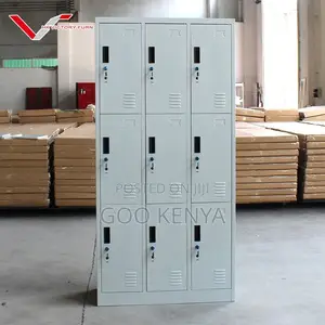 Office Locker ; 9 Door Metal Cube Locker Office Cabinet
