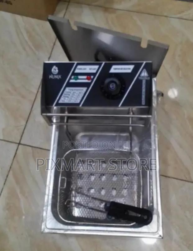 Nunix Single Deep Fryer – 6l Electric Stainless Steel Fryer