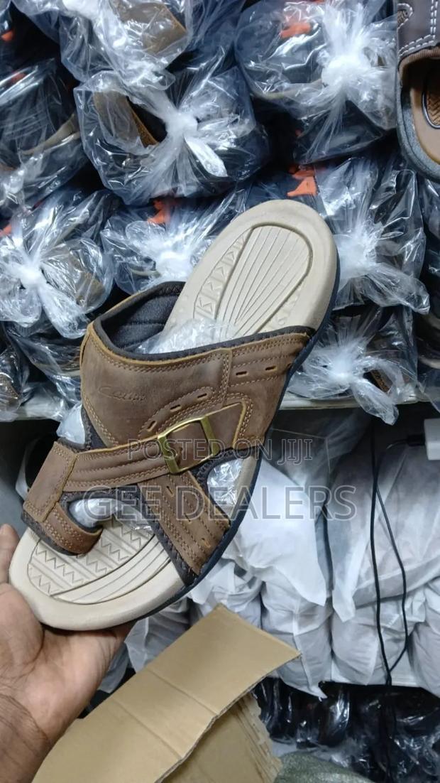 Quality Men Leather Open Shoes, Sandals - thumbnail 2