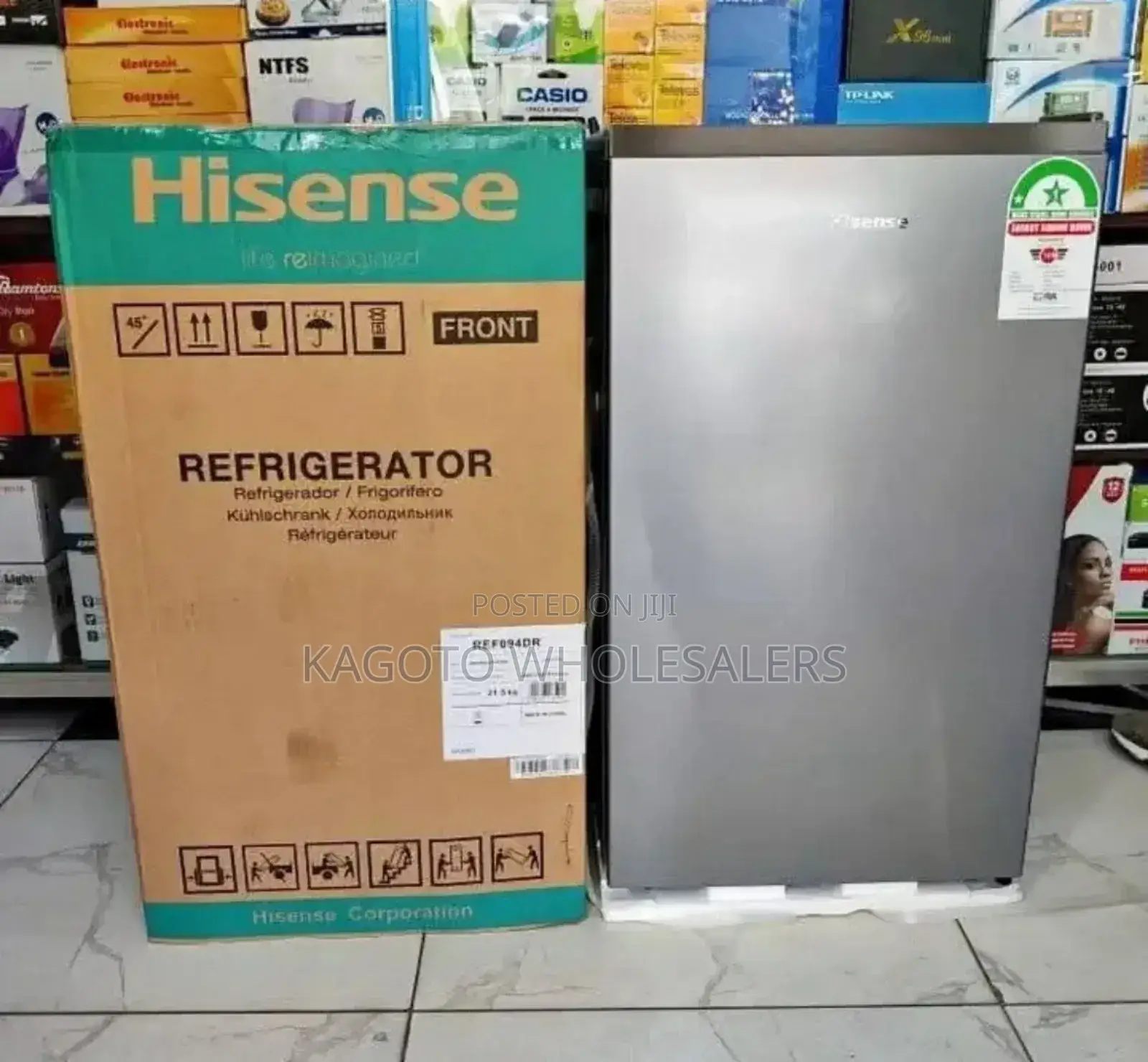 Hisense 90litres One Door Refrigerator Hs90