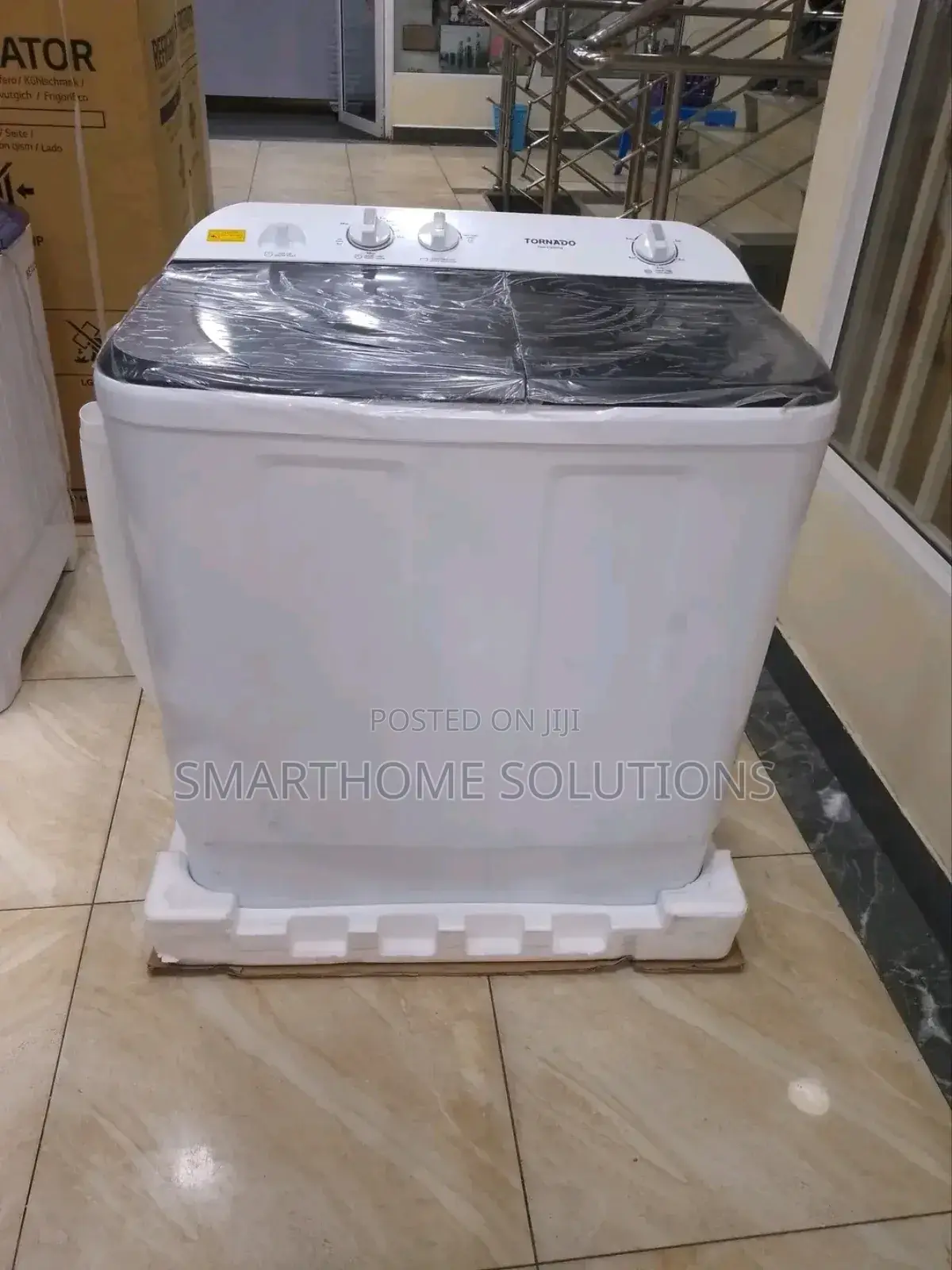 Tornado 12kg Spin Top Load Washing Machine Twin Tub