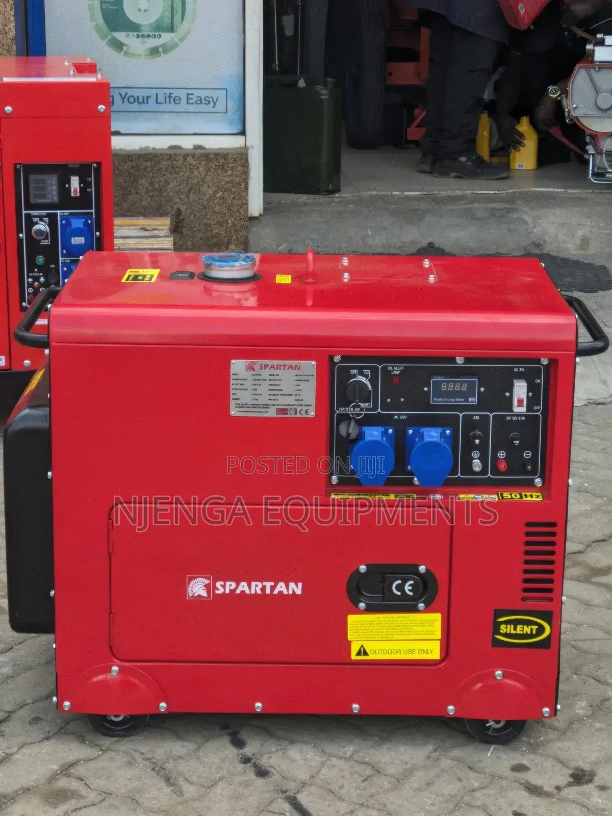 10kva Diesel Generator – Spartan Sldg10s