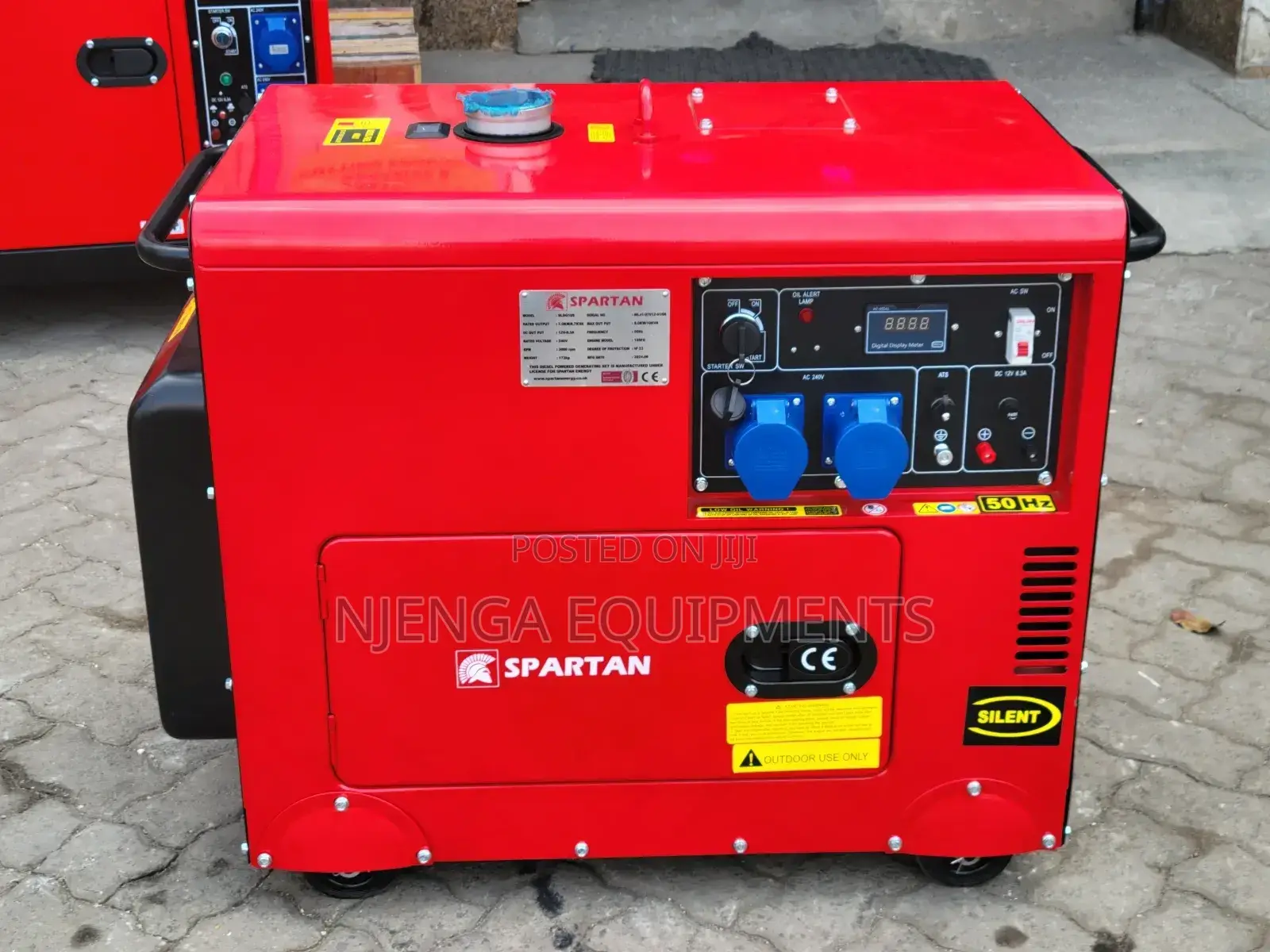 Sldg10s Single Phase Generator – Spartan 8kw