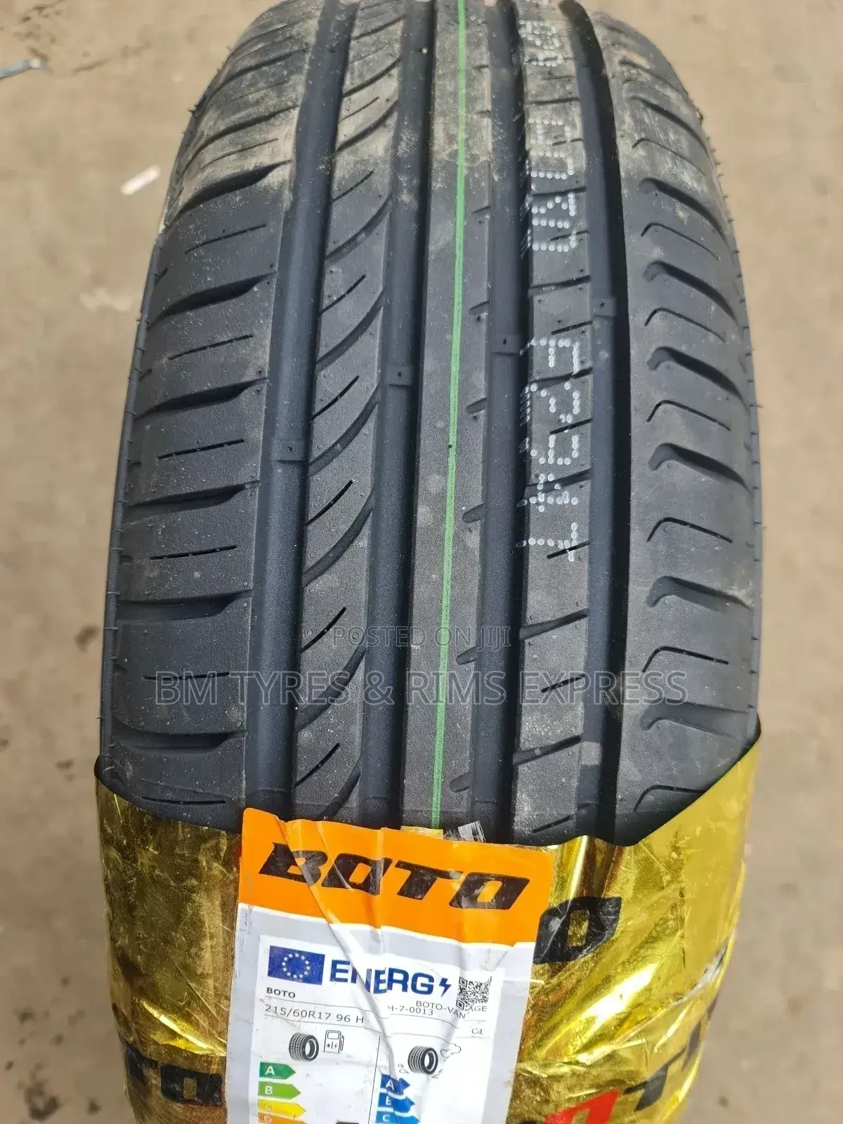 215 /60 R17 Boto Tyres (Highway).
