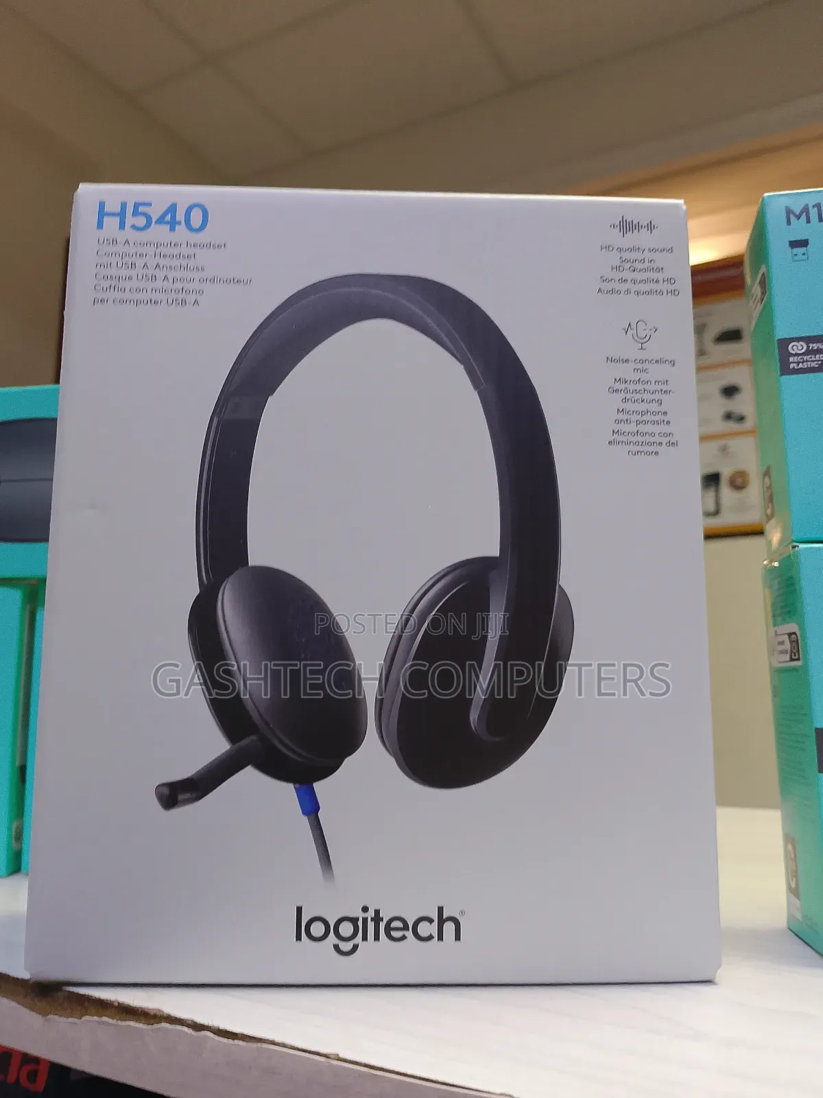 Logitech H540 Hd Quality Sound Usb Computer Headset