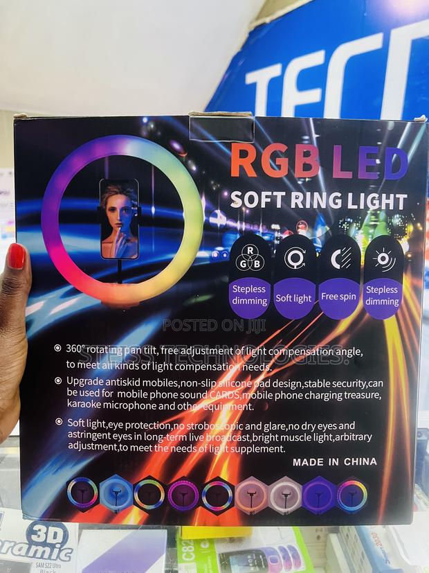12” RGB Led Ring Light. - thumbnail 3