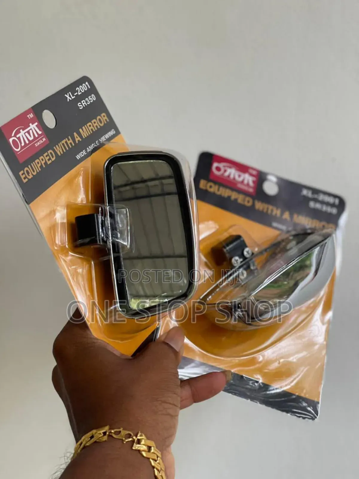Side Mirror 1x Top Wide Angle Mirrors