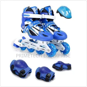Skating Shoes, Skating Guards And Helmet