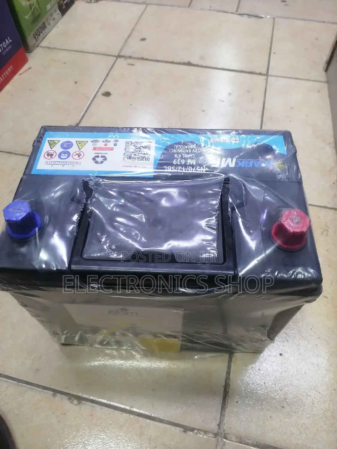Spark Ns70 12v/65ah Maintenance Free Car Battery