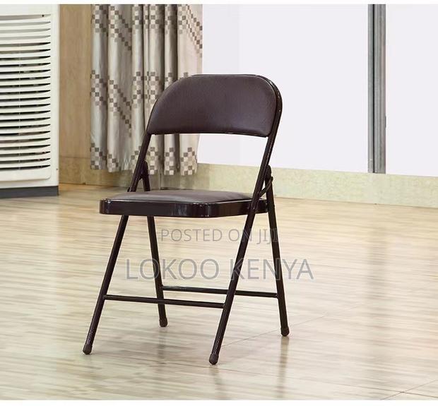 Office Chair : Terrace Folding Chair – White - thumbnail 2