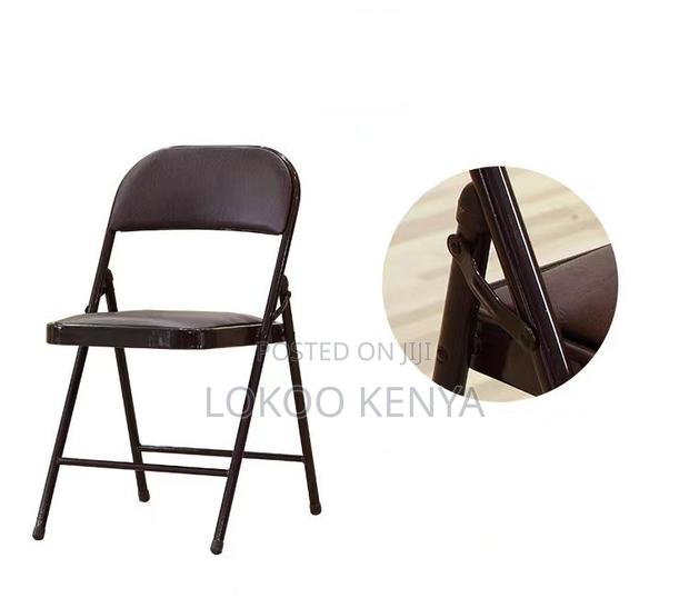 Office Chair : Terrace Folding Chair – White - thumbnail 3