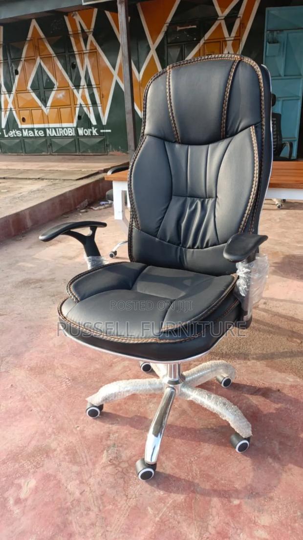 Leather Office Chair Available Study - main view