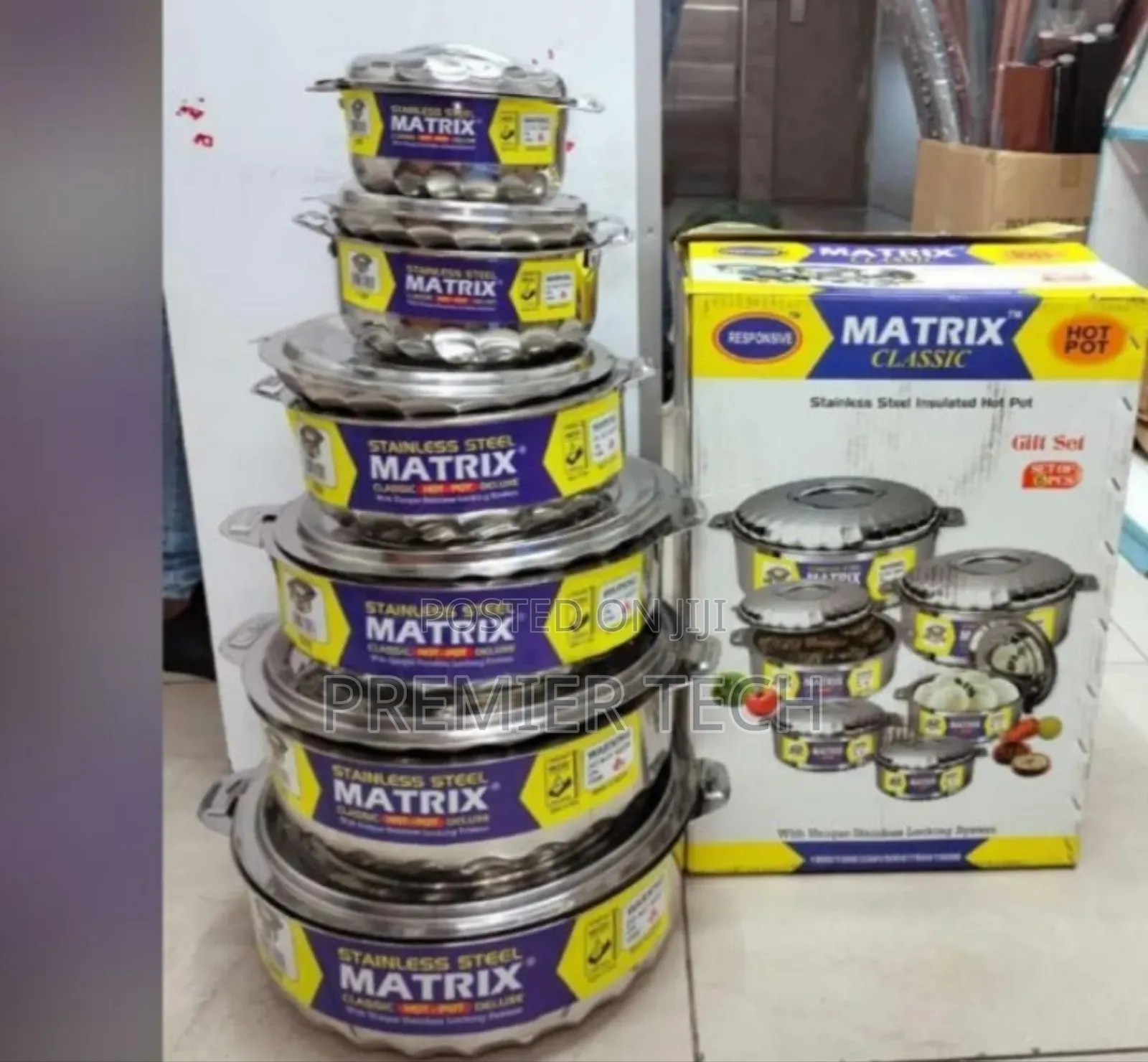6 PCS Matrix Hot Pot