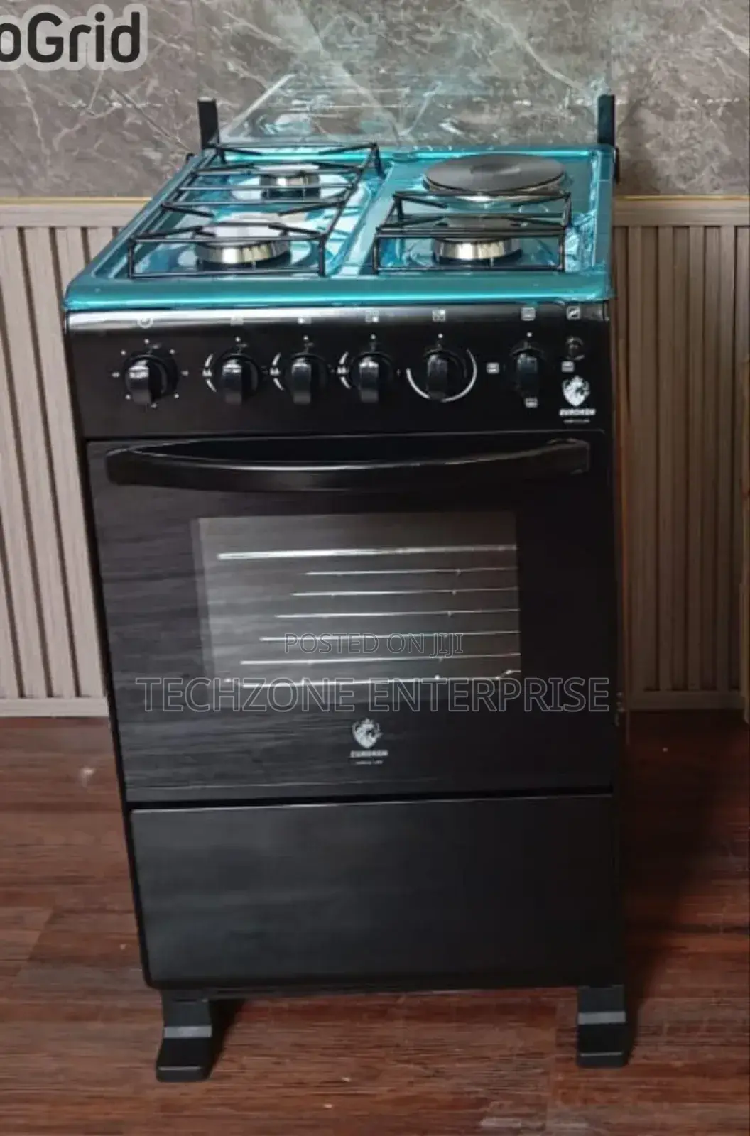 Euroken Euros55 3 Gas + 1 Electric 50 by 55cm Cooker