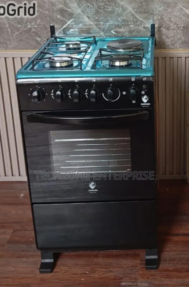Euroken Euros55 3 Gas + 1 Electric 50 by 55cm Cooker