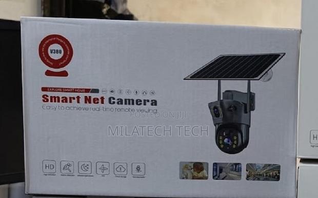 Advanced V380 Dual Lens Solar Powered Smart Net Camera., - main view