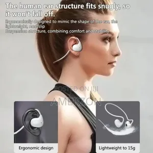 Open Ear Bluetooth Bone Conduction Jogging Earphones