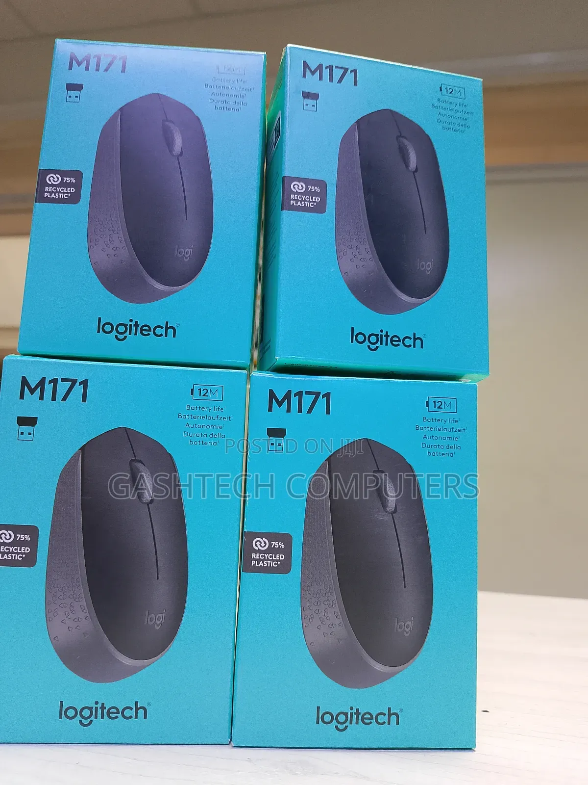 Logitech M171 Mouse [Upto 12m Battery Life ]