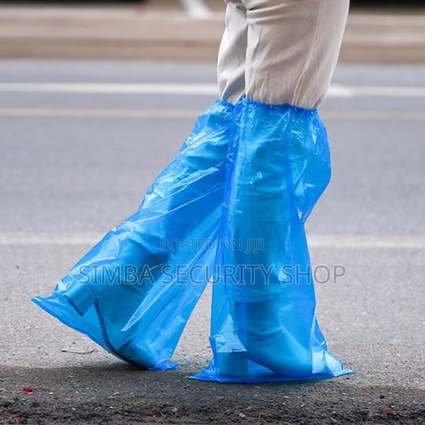 Waterproof Shoe Covers Nylon Anti Slip Rain Mud Dust Coat - thumbnail 2