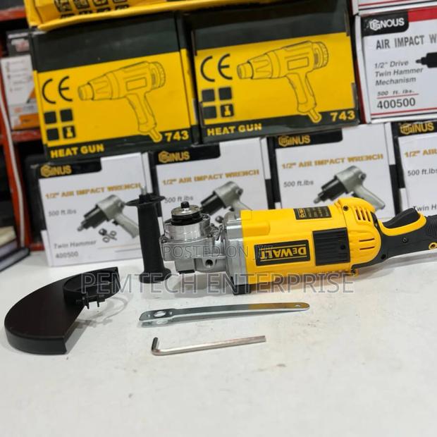 9" Dewalt Angle Grinder - thumbnail 2