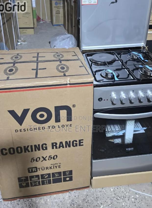 Von 50*50cm 3g+1e Standing Cooker With Electric Oven