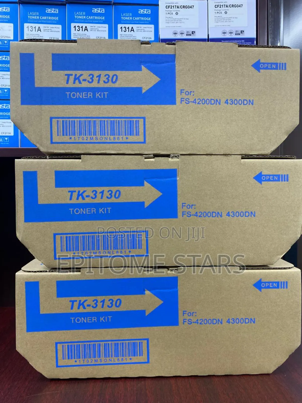 Kyocera Ecosys M3550idn Toner Tk3130 Yield Above 25,000