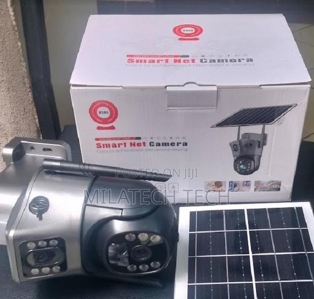 Advanced Ai Solar Dual Camera + Lighting App 450watts V380