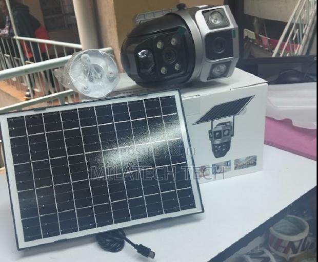 Wifi Solar Camera V380 Dual Lens - main view