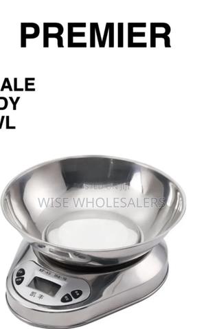 Premier Kitchen Scale Steel Body With Bowl Digital 5kgs - thumbnail 2