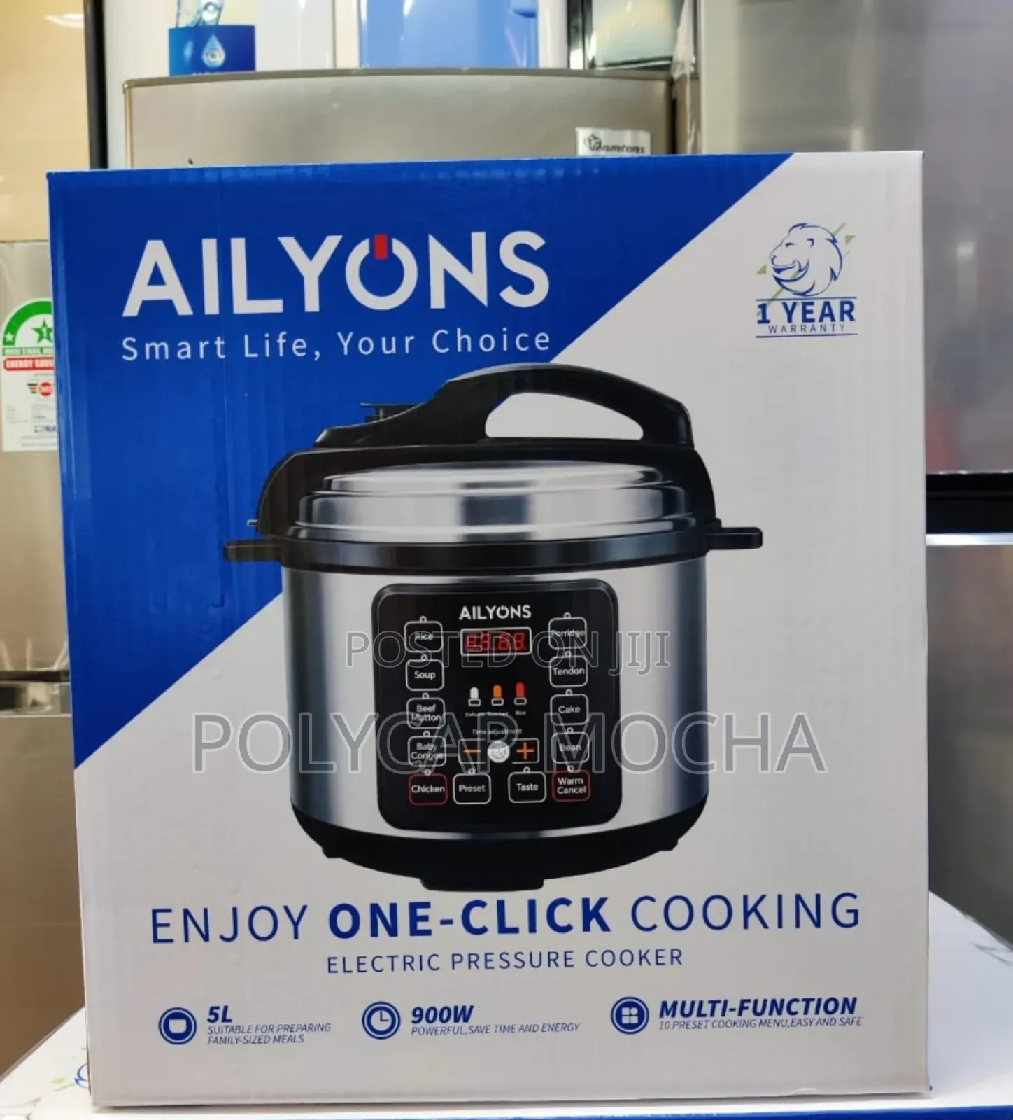Ailyons 5litres Pressure Cooker
