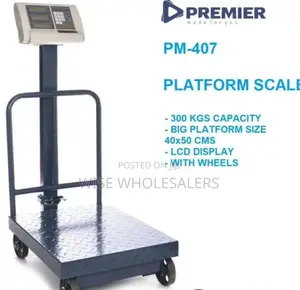 Premier Platform Scale 300kgs Available