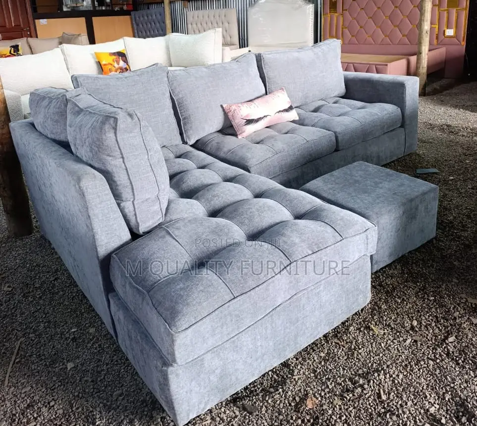 6 Seater Modern Quality L Shaped Sofa