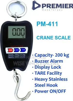 Premier Crane Scale 200kgs