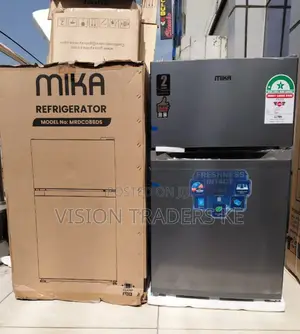 Mika 87ltrs Mini Double Door Refrigerator