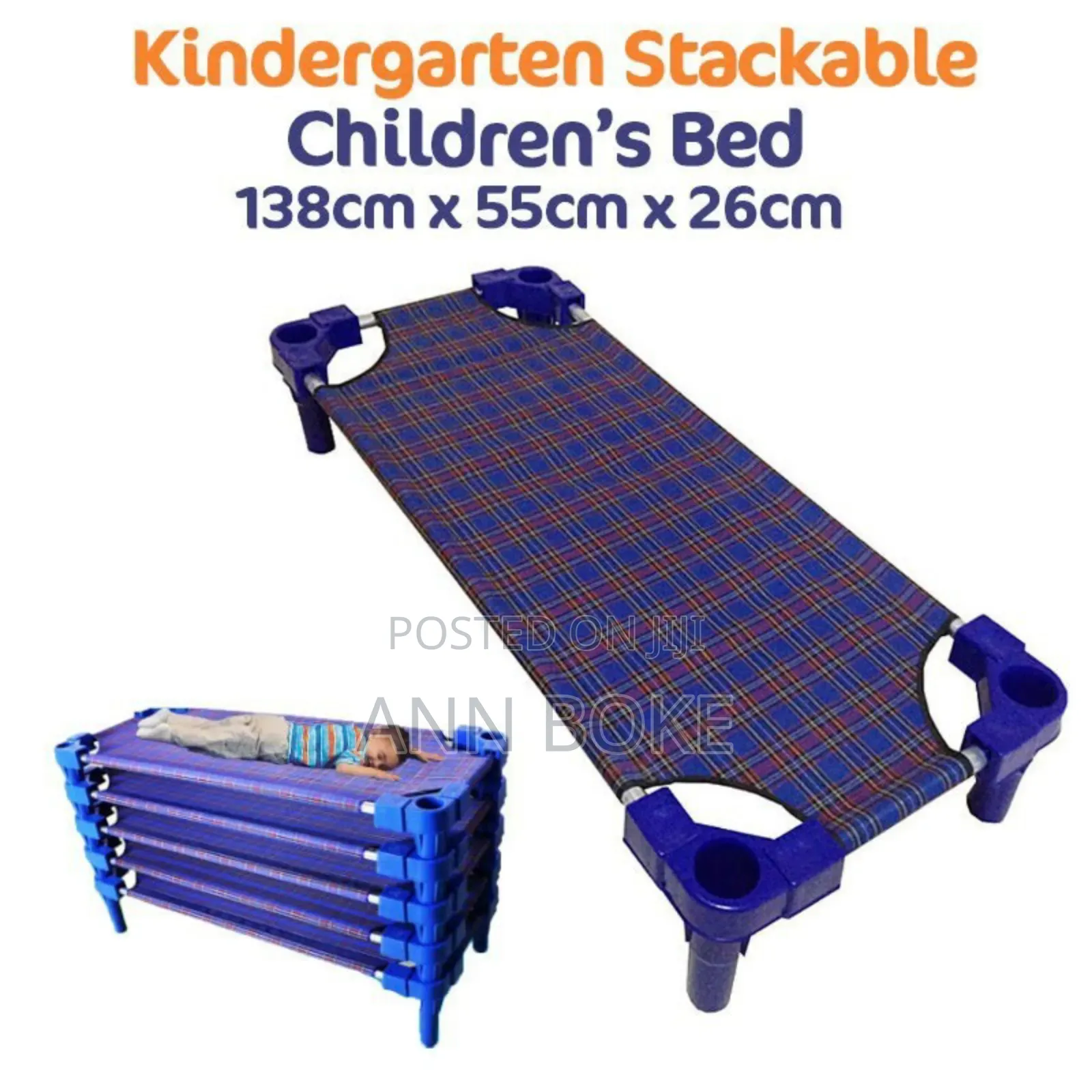 Stackable Kindergarten Bed Available
