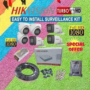 Inexpensive Hikvision 6 1080p CCTV Cameras Full Package