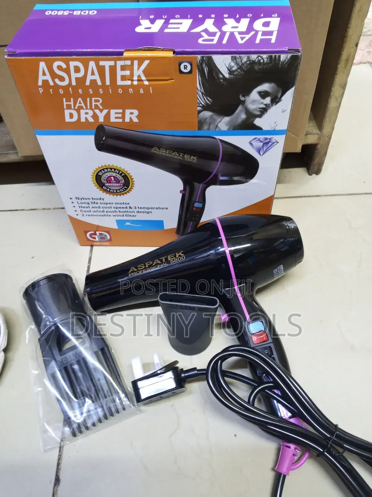 Aspatek Salon Hairdryer
