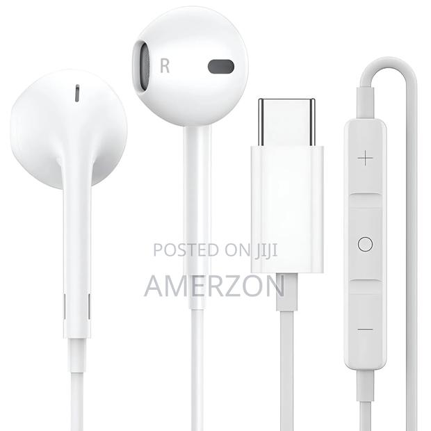 Apple Earphones With Usb-C Plug, Wired Ear Buds - thumbnail 2