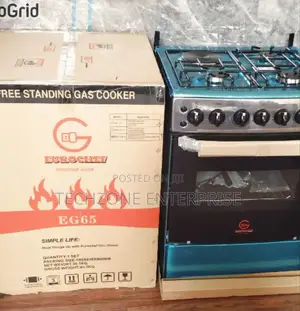 Eurochef Eg65 60×65 3 Gas+1 Electric Cooker, Electric Oven,