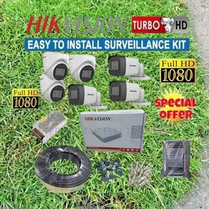 Remote View Hikvision 6 1080p Full Hd CCTV Cameras Full Kit