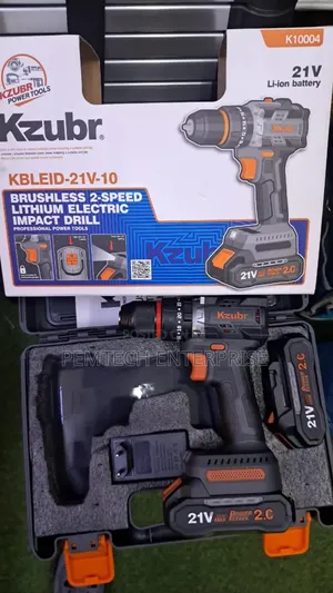 Kzubr 21v Brushless 2 Speed Cordless Drill.
