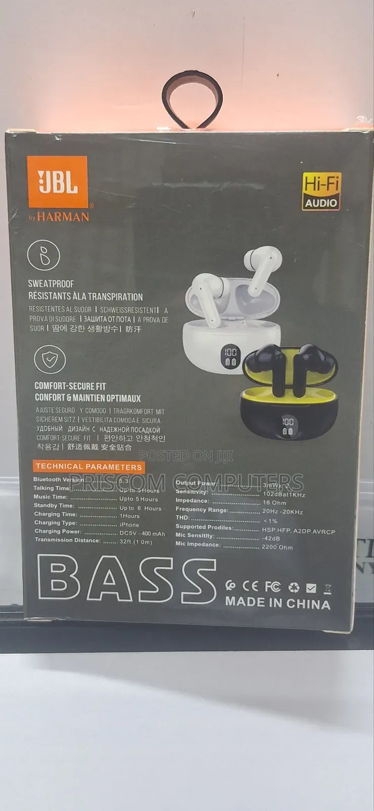 JBL by Herman Wireless Earbuds TWS Headphones