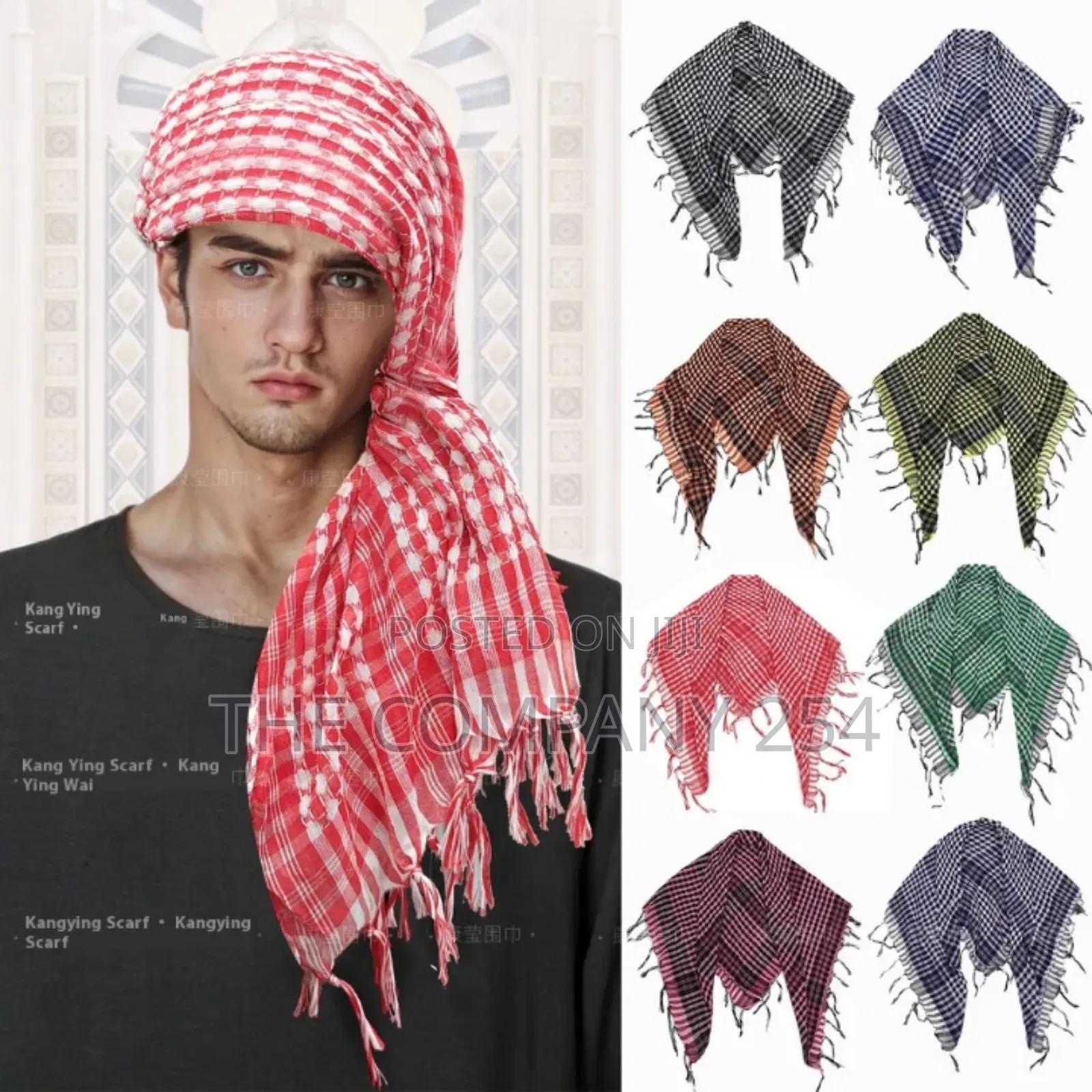 Cotton Squar Scarf Arabian Arafat Pakistani Shemagh Keffiyeh